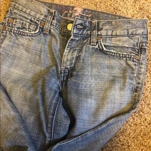 7 SEVEN FOR ALL MANKIND LOW RISE DOJO WIDE LEG